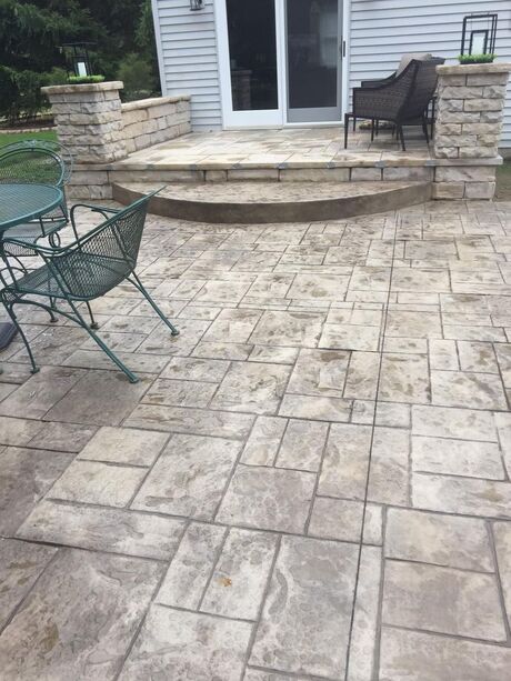 stamped concrete installers